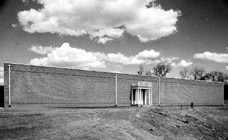 Building that is now the Maier Museum of Art, 1952